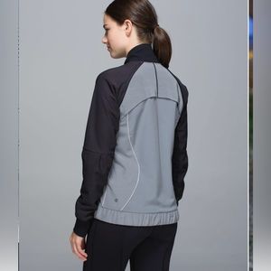 Lululemon Bright Bomber Jacket *Reflective Silver/Black